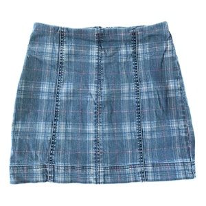 Cute Plaid Mini Skirt - HOST PICK X 2